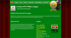 Desktop Screenshot of londoncitypool.com
